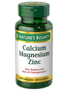 Nature's Bounty  CALCIUM MAGNESIUM ZINC - 100Tablets