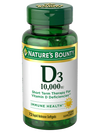 Nature's Bounty D3 10000iu - 72 SoftGels