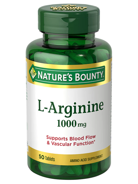 Nature's Bounty L ARGININE 1000MG - 50 Tablets