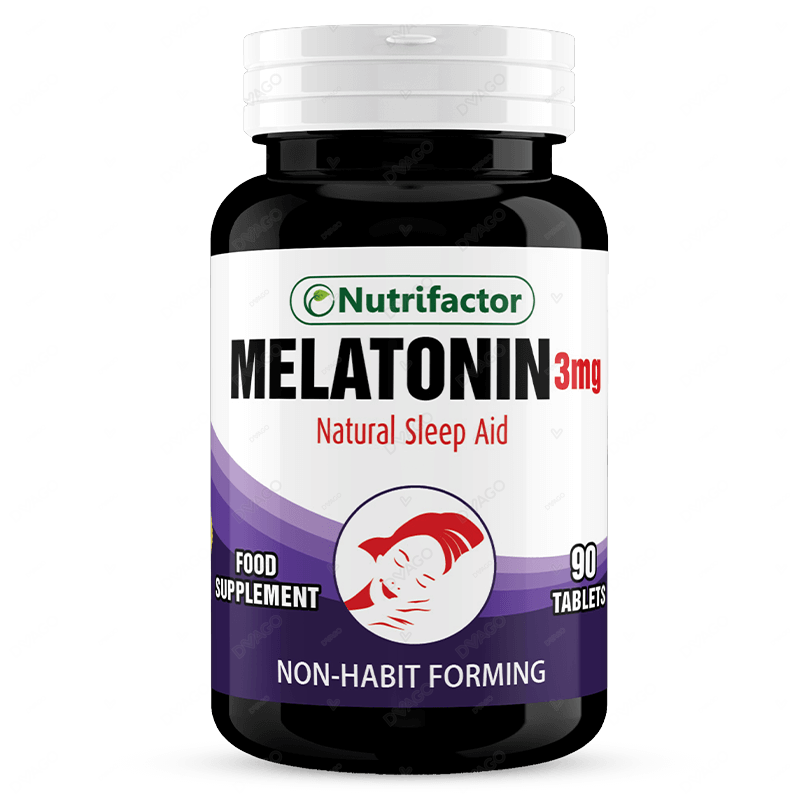 Nutrifactor MELATONIN 3MG - 90 TABLETS