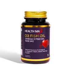 O3 FISH OIL 1000mg - Health Max - 30 Soft Gels