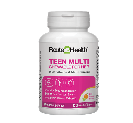 TEEN MULTI CHEWABLE FOR HER ROUTE 2 HEALTH