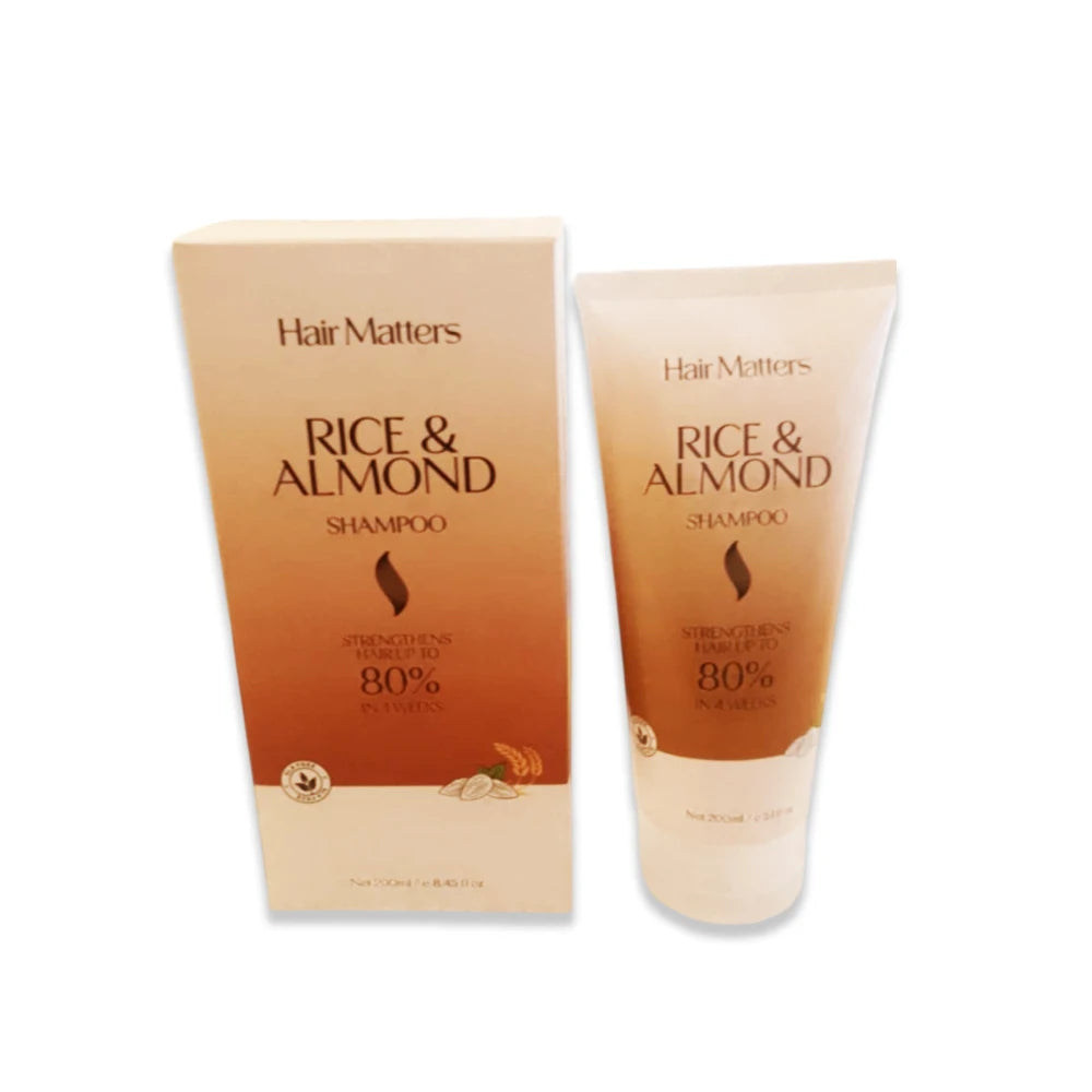 Rice and Almond Shampoo - 200ml - Hair Matters