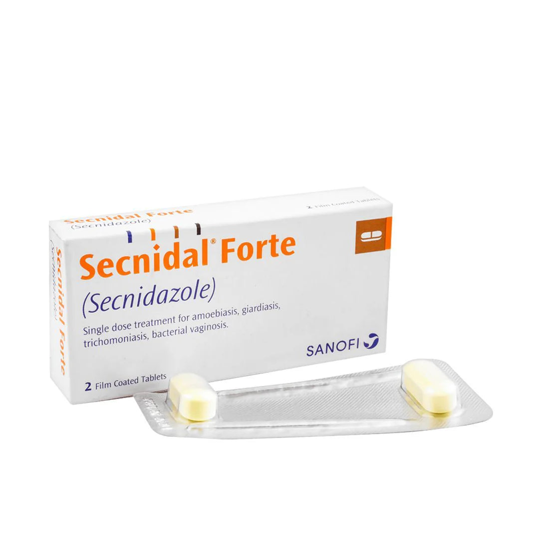 SECNIDAL FORTE 1G TABLETS - TAB 2S