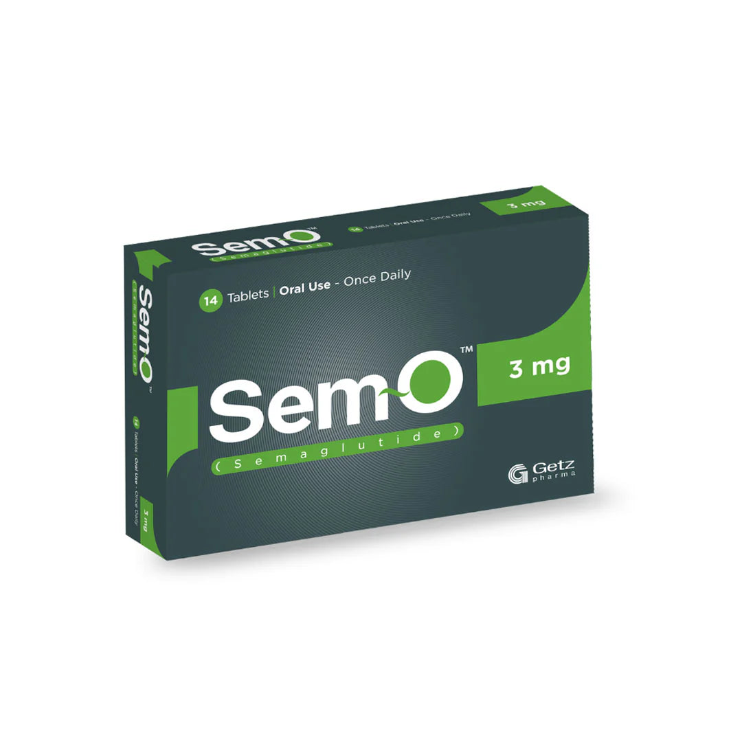 SEMO Tablets - 3mg - Getz - Semaglutide - 14s