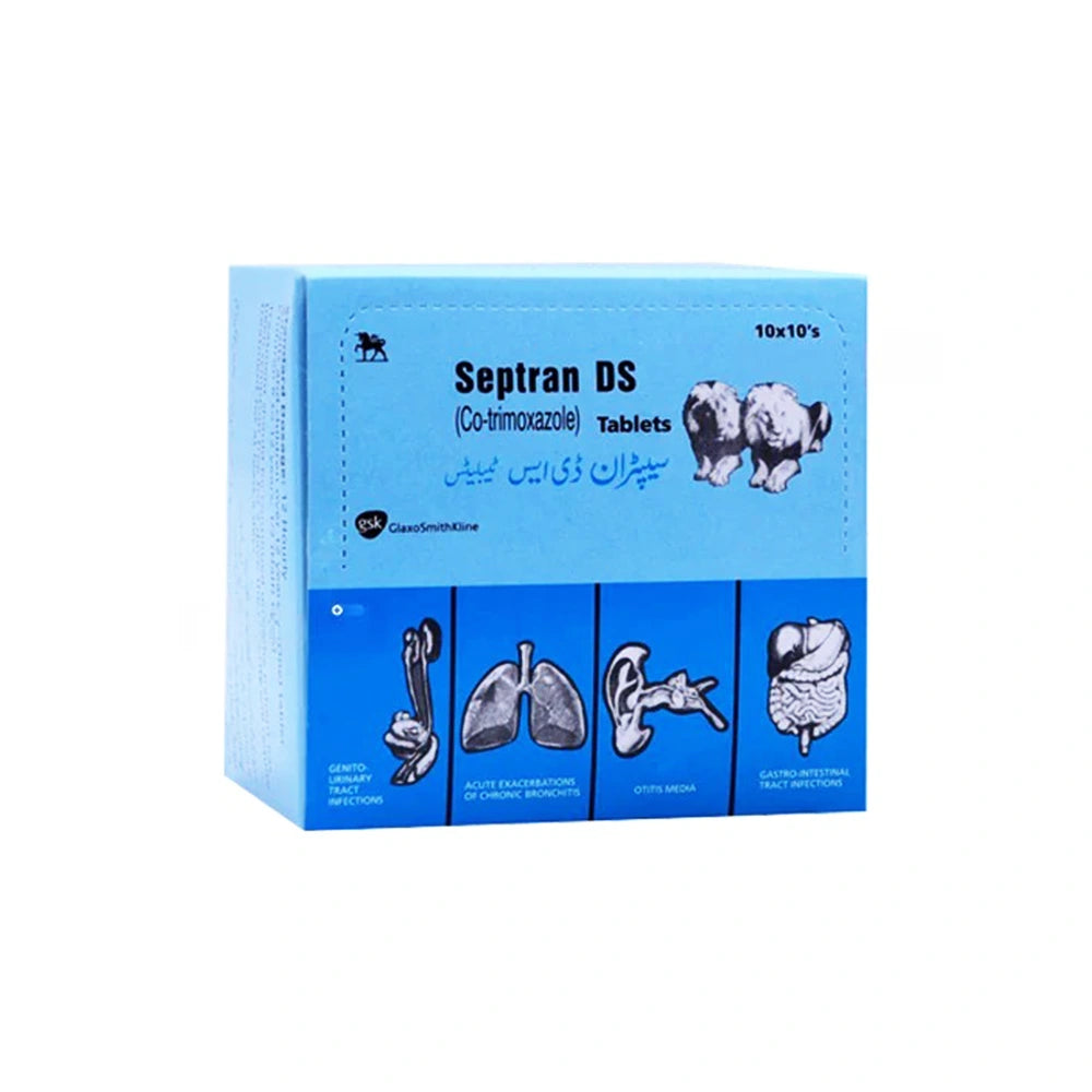 SEPTRAN DS Tablets 800/160mg - 10Tabs – CSH Pharmacy
