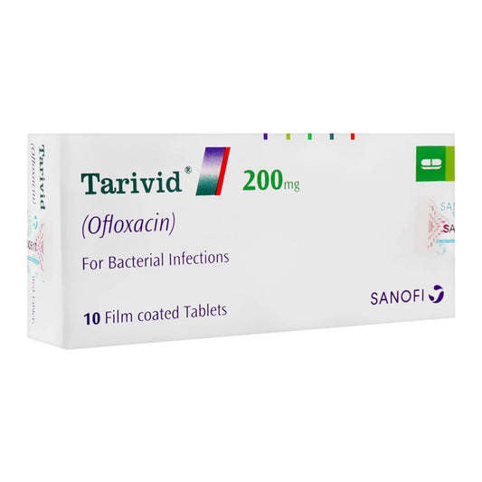 TARIVID 200MG - 10 TABLETS
