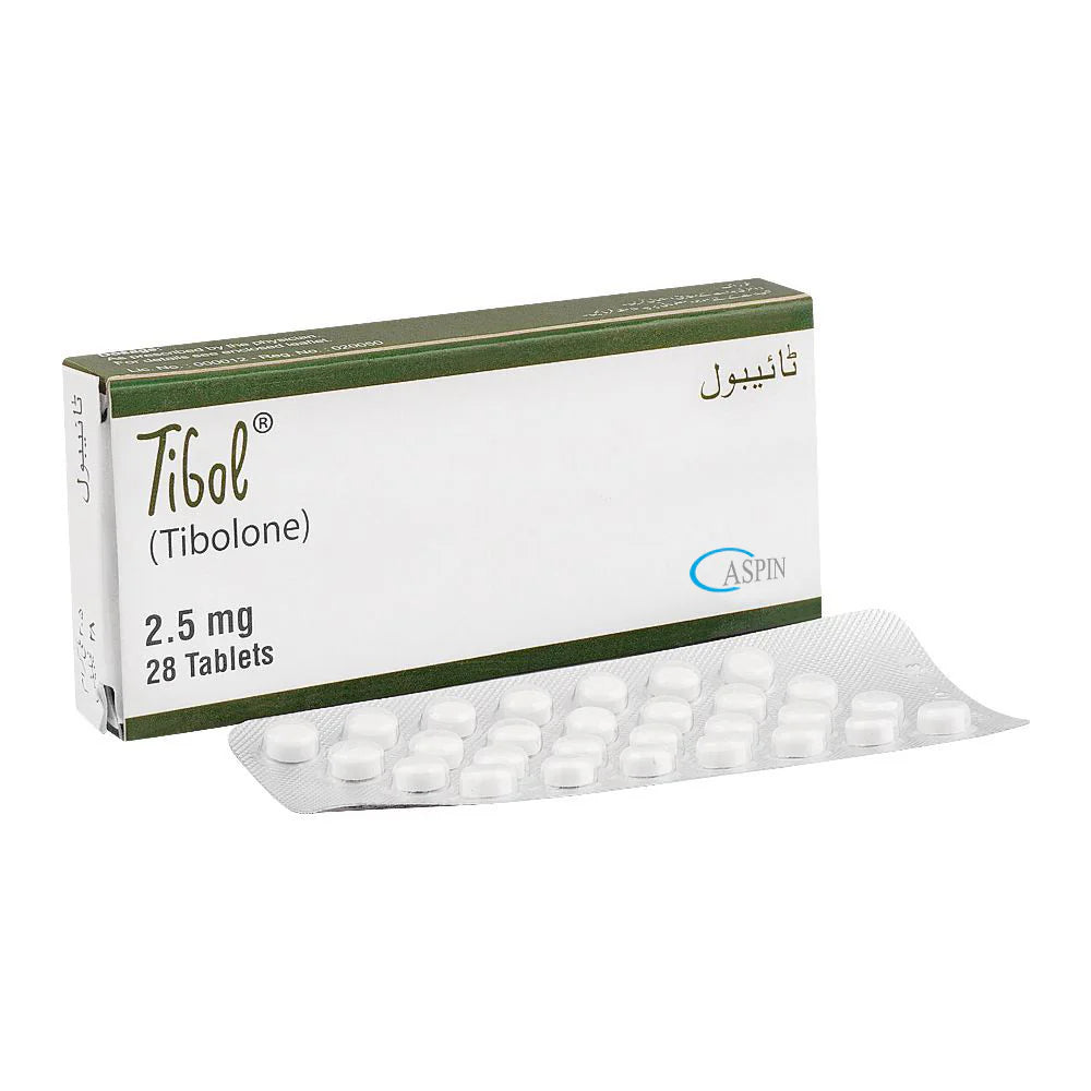 TIBOL TABLETS 2.5MG - 28s