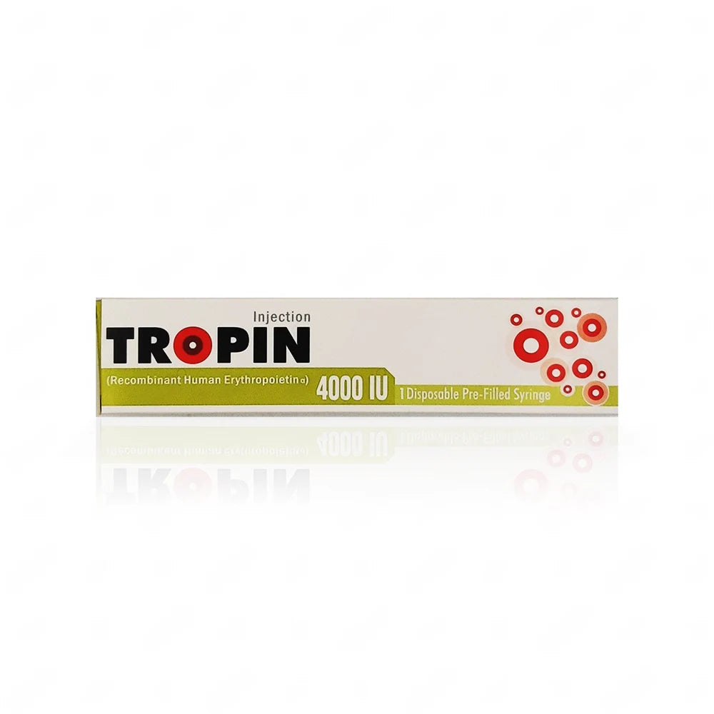 Tropin Injection 4000 IU 1S - Epoetin Alfa