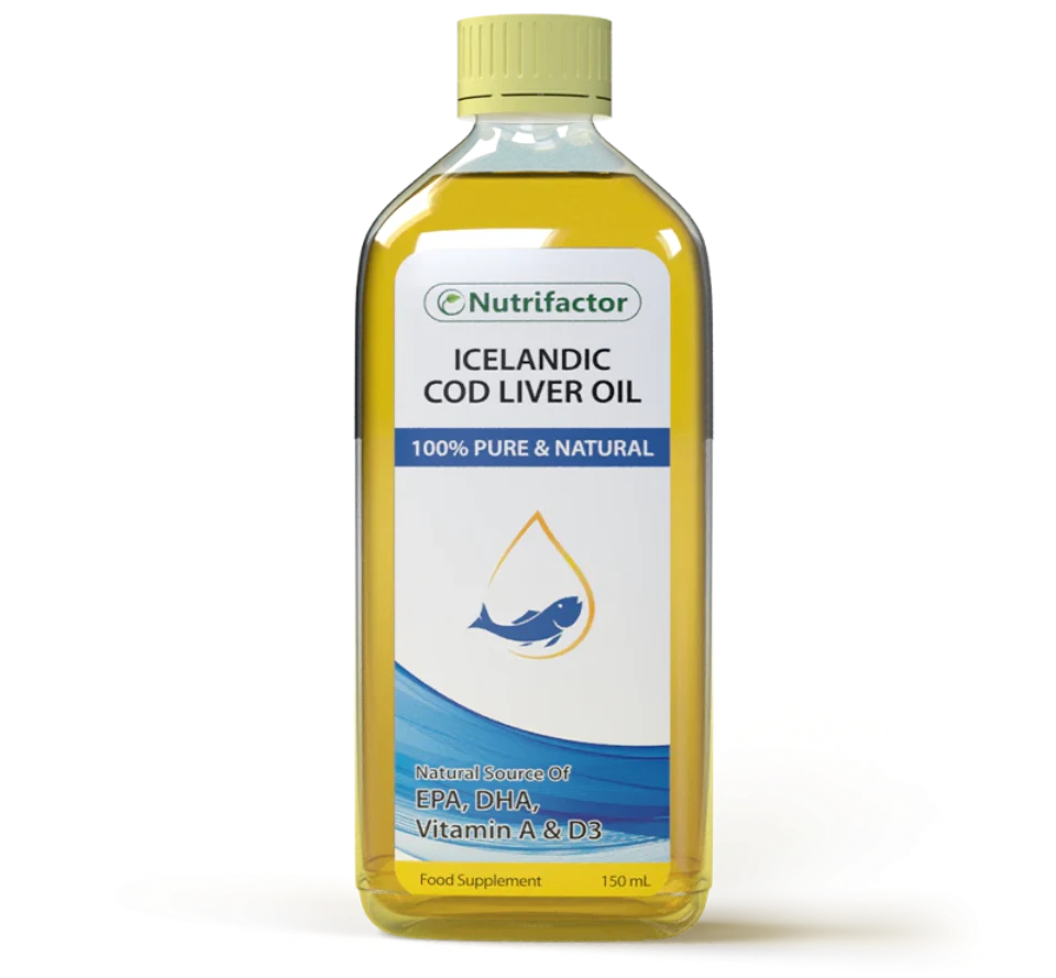 NUTRIFACTOR ICELANDIC COD LIVER OIL