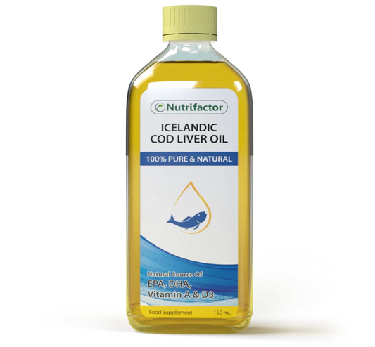 NUTRIFACTOR ICELANDIC COD LIVER OIL