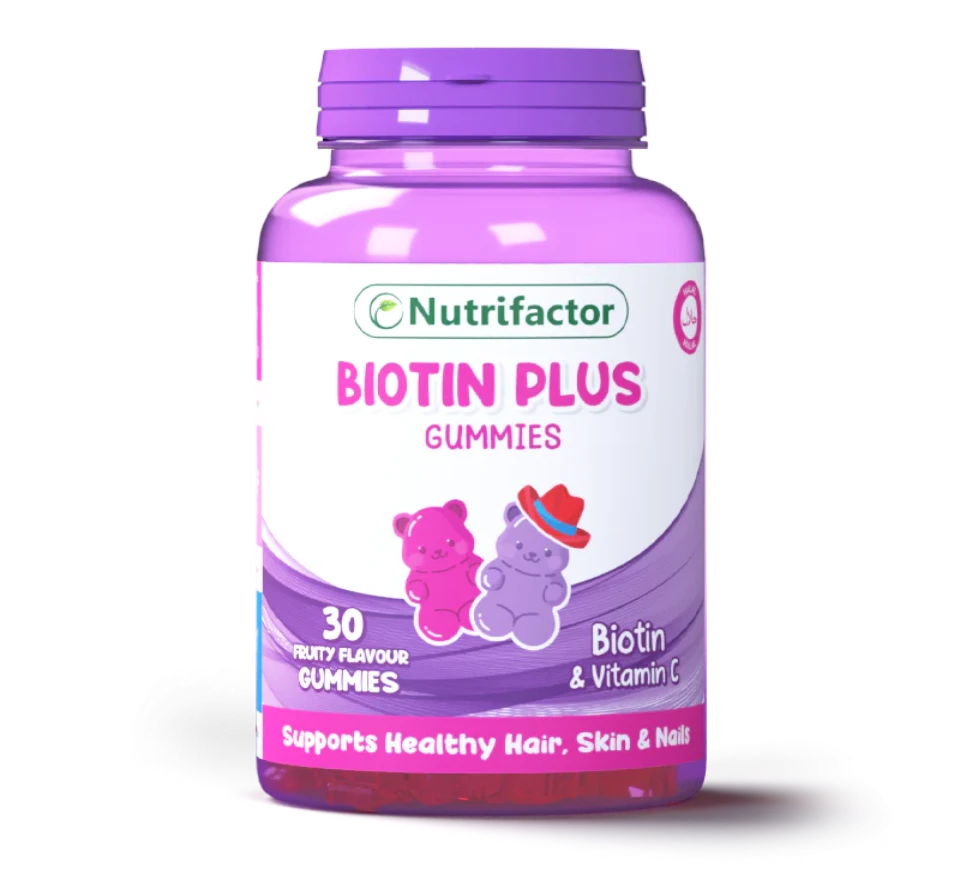 NUTRIFACTOR BIOTIN PLUS GUMMIES