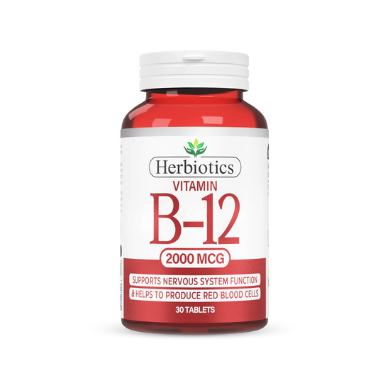 HERBIOTICS VITAMIN B12 -2000MCG  60 Tablets