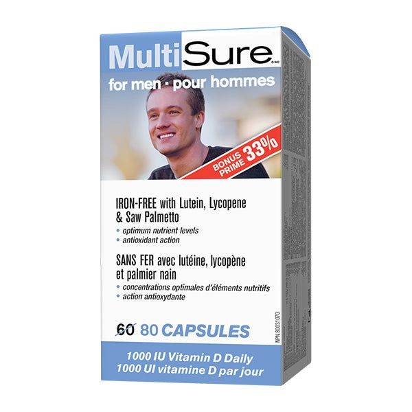 Webber Naturals - MultiSure for Men