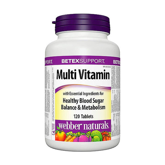 Webber Naturals Diabetex - 120 Tablets