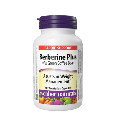 Webber Naturals Berberine Plus with Green Coffee Bean 60s