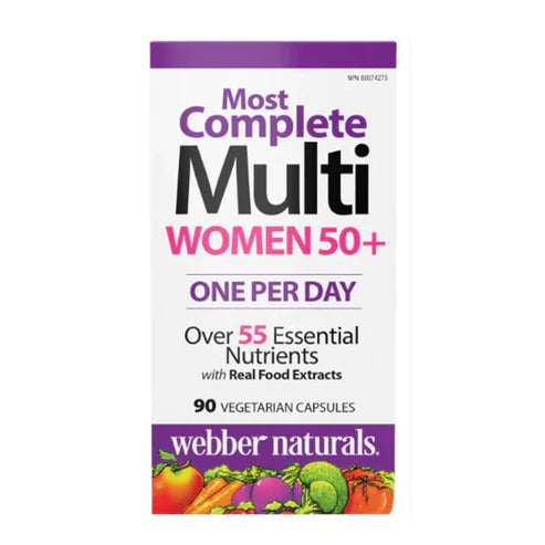 Webber Naturals - Most Complete Multi Women 50+ Plus - 90 Capsules