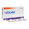 ZOLMIG 2.5 MG TAB - 3 TABLETS