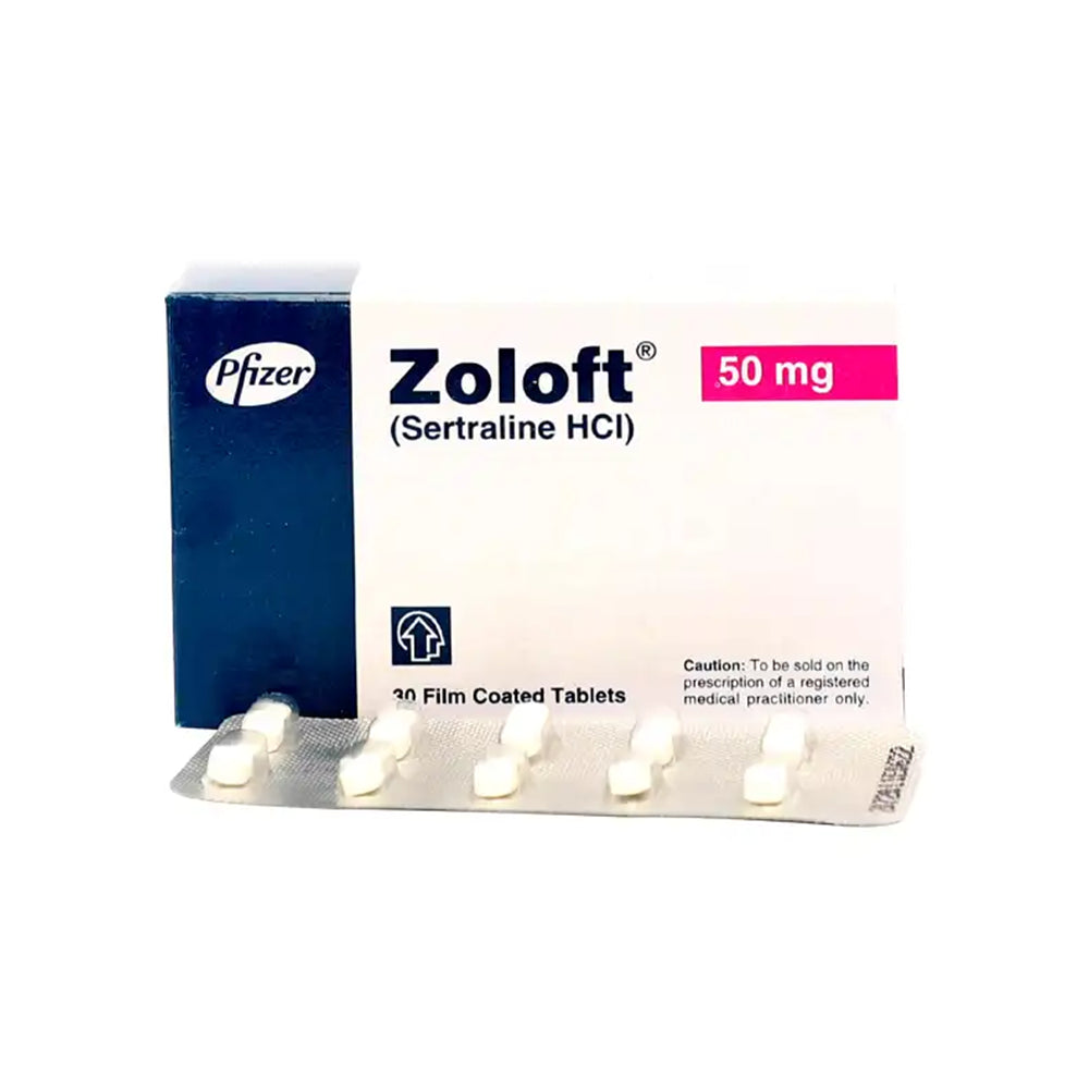ZOLOFT 100MG TAB - 30 TABLETS - Pfizer