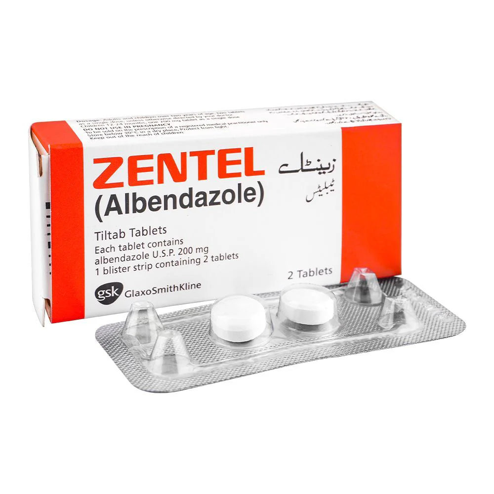 ZENTEL 200MG TAB - TABLETS 2
