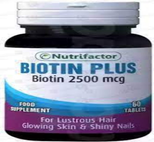 BIOTIN PLUS 2500MCG TABLET 60S