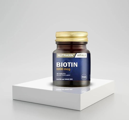 NUTRAXIN BIOTIN 5000MCG